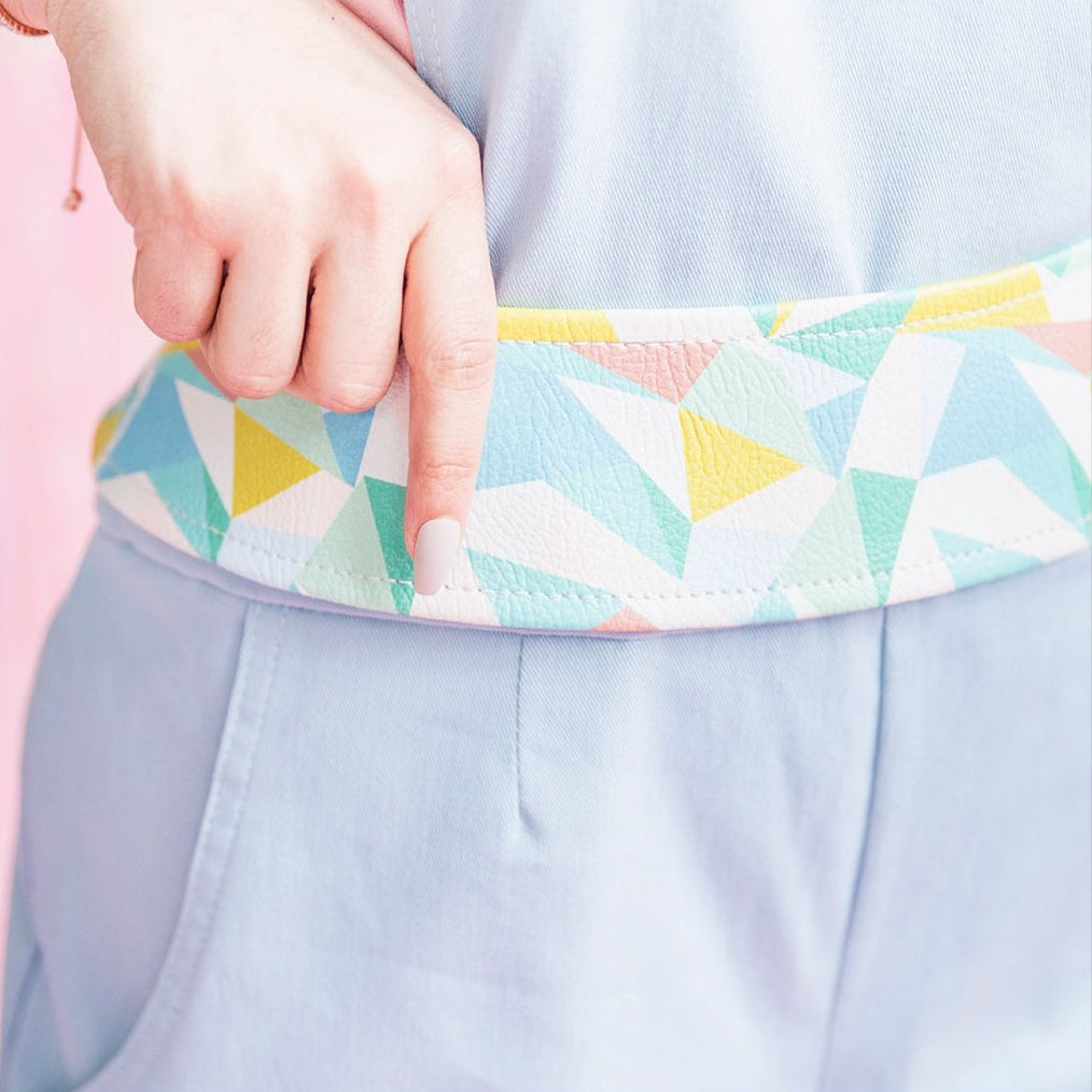 Women’s vegan leather belt