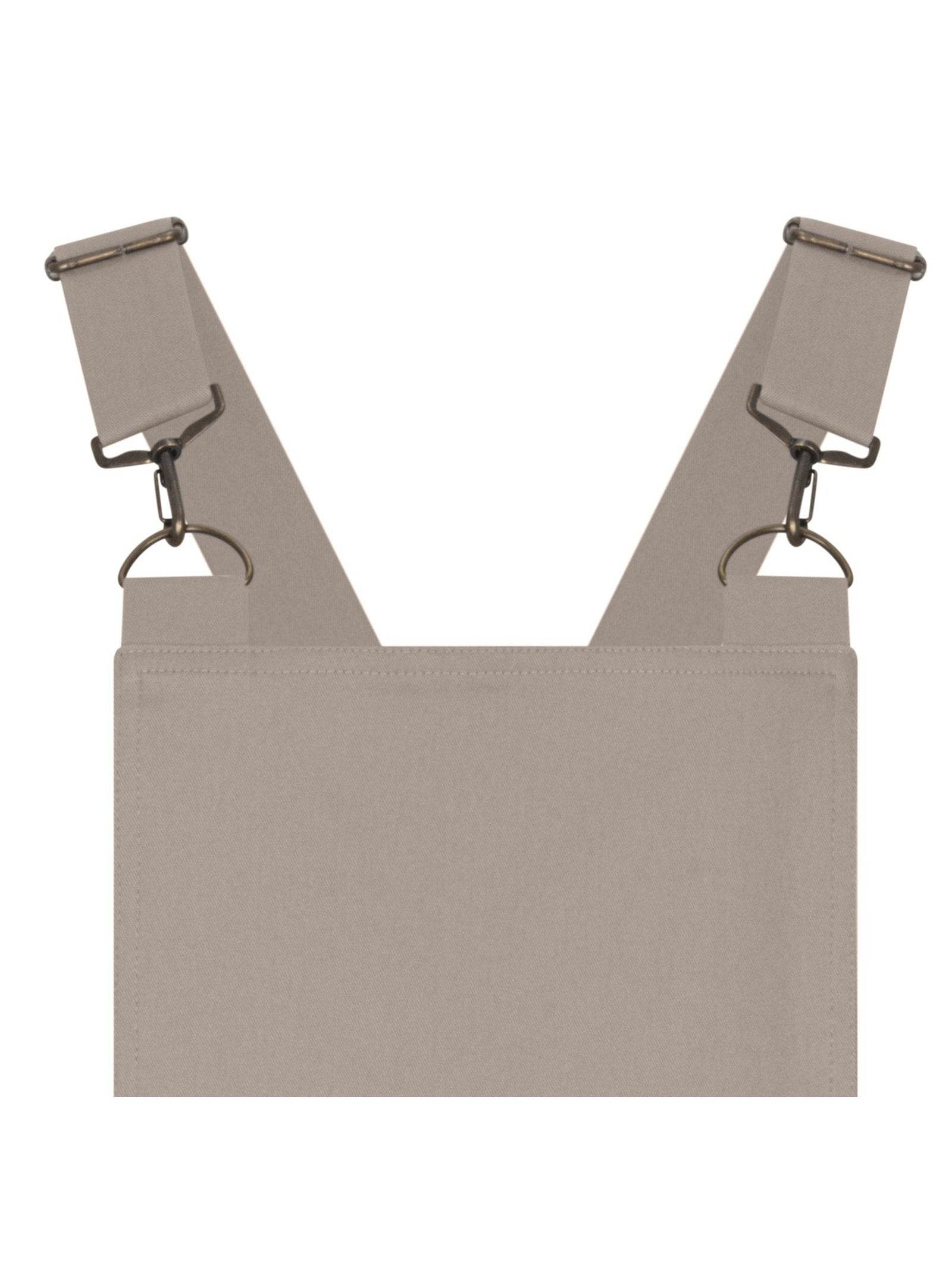 Women’s Cotton Overalls in Silver Grey