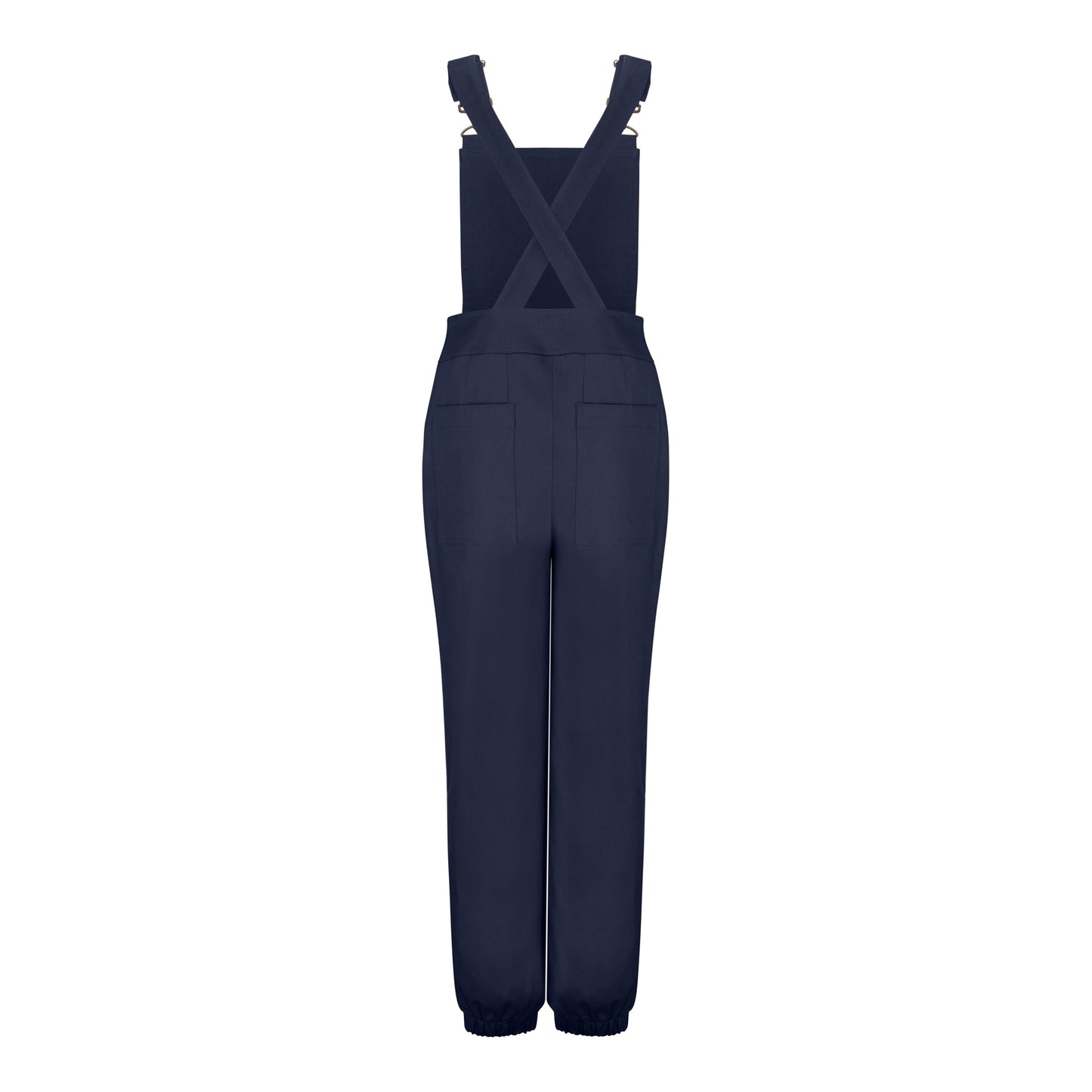 [Sample Sale] 1st Sample Women’s Cotton Overalls in Navy Blue