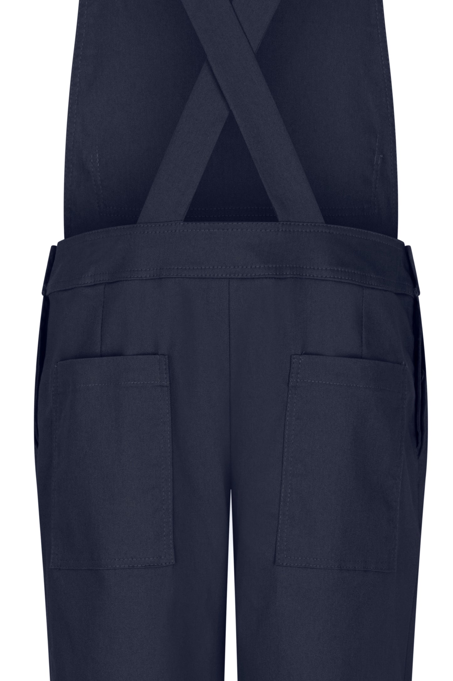 Batch. No.1 Men's Cotton Overalls in Navy Blue