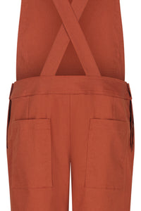 Batch. No.1 Men's Cotton Overalls in Orange Tan